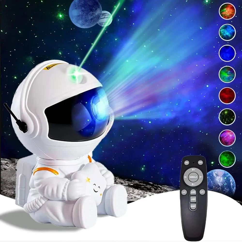 CosmoGlow | Galaxy Night Light Space Projector  Ceiling LED Lamp